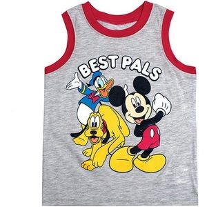 Gray Disney Mickey & Friends ‘Best Pals’ Tank